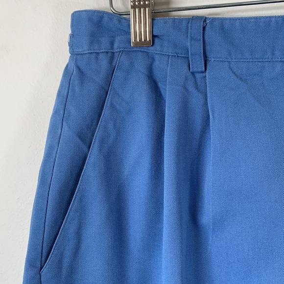 Talbots Vintage Women’s Plus Size 16 Cotton Blend Side Stretch Blue Pencil Skirt - Picture 5 of 15